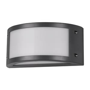 LED-wandlamp Kendal polyetheen - 1 lichtbron - Zwart