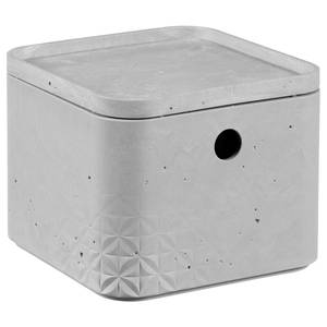 Aufbewahrungsbox Beton (3-teilig) Polypropylen - Hellgrau