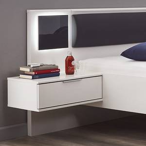 Bedframe Valencia Wit - Plaatmateriaal - 302 x 92 x 210 cm