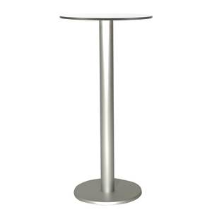 Table haute Miro Aluminium - Blanc