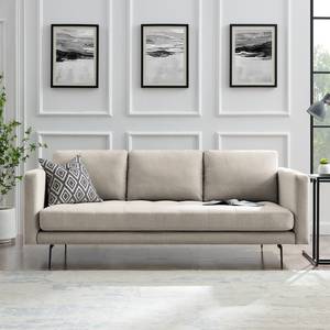 Sofa Hamina I (3-Sitzer) Flannel - Cappuccino