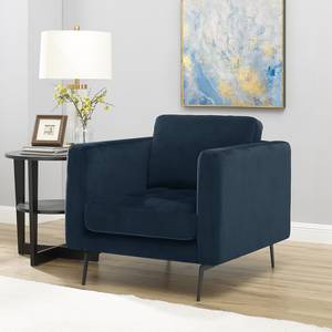 Fauteuil Hamina II Flannel - Marineblauw