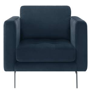 Sessel Hamina II Samt - Marineblau