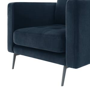 Fauteuil Hamina II Flannel - Bleu marine