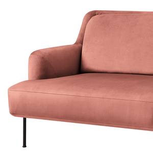 Sofa Bleecker (3-Sitzer) Samt - Mauve