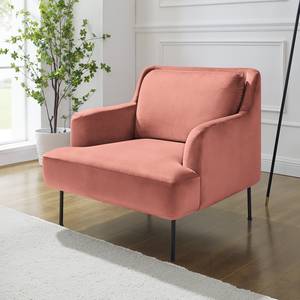 Fauteuil Bleecker Velours - Mauve