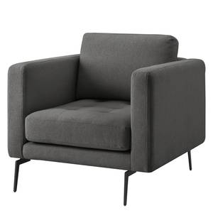 Fauteuil Hamina I Flannel - Gris foncé