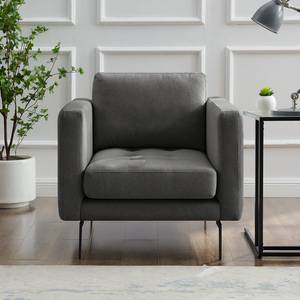 Fauteuil Hamina I Flannel - Gris foncé