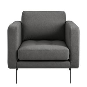 Fauteuil Hamina I Flannel - Gris foncé