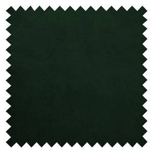 Divano Botley (3 posti) Velluto - Verde scuro