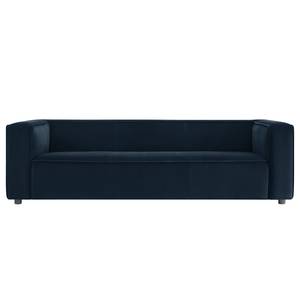 Sofa Berlou II (3-Sitzer) Microfaser - Marineblau