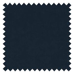 Gestoffeerde hocker Berlou II geweven stof - Marineblauw