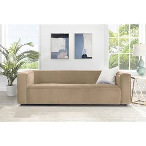 Sofa Berlou II (3-Sitzer) Microfaser - Beige