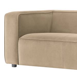 Sofa Berlou II (3-Sitzer) Microfaser - Beige