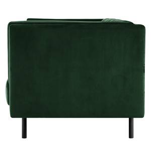 Canapé Beslon (3 places) Tissu - Vert foncé