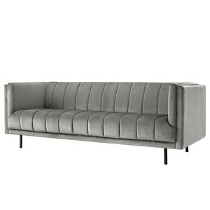 Sofa Beslon (3-Sitzer) Webstoff - Grau