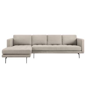 Ecksofa Hamina Flannel - Cappuccino - Longchair davorstehend links