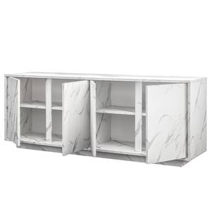 Dressoir Carrara Wit imitatie marmer