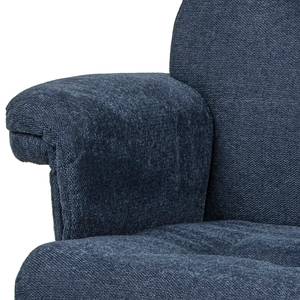 Fauteuil relax Peers Tissu - Bleu foncé