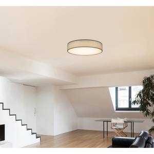 LED-Deckenleuchte Paco Webstoff - 1-flammig - Durchmesser: 80 cm