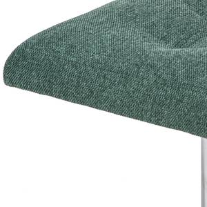 Fauteuil relax Peers Tissu - Vert foncé