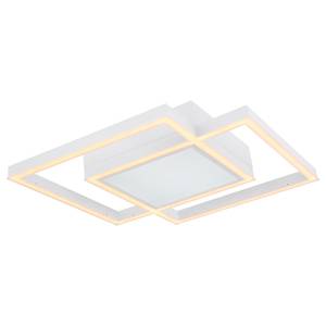 LED-Deckenleuchte Squares II Acryl / Eisen - 1-flammig