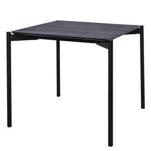 Table Ashwood Chêne noir - 80 x 80 cm