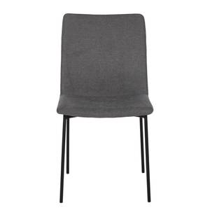 Chaises Wines (lot de 2) Tissu / Fer - Gris