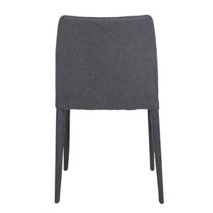 Chaises Randle (lot de 2) Tissu / Fer - Gris