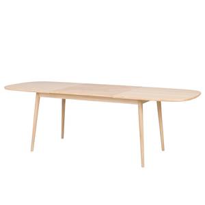 Eettafel Baho (met uitschuiffunctie) - Lichte eikenhouten