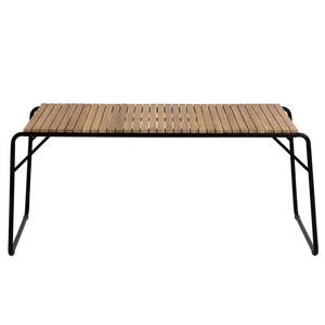 Table de jardin Yukari I Acacia massif / Acier - Marron