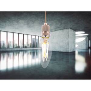LED-Leuchtmittel Pandy Klarglas / Eisen - 3-flammig