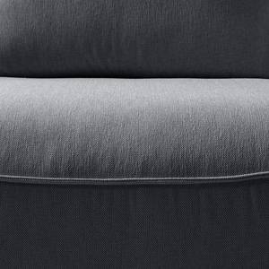 Fauteuil modulable BUCKLEY Tissu - Tissu Saia: Gris minéral - Accoudoir monté à droite (vu de face)