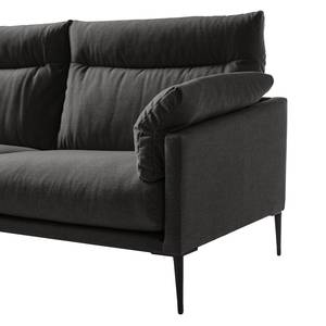 Sofa Lillian (2,5-Sitzer) Webstoff - Webstoff Milan: Anthrazit