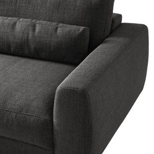 3-Sitzer Sofa WILLOWS Webstoff - Webstoff Amila: Anthrazit