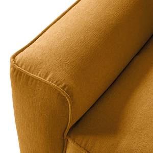 2,5-Sitzer Modulsofa BUCKLEY Webstoff - Webstoff Saia: Ocker - Armlehne davorstehend links