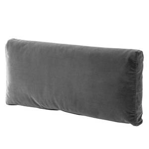 Coussins Lillian (lot de 2) Velours - Velours Shyla: Gris