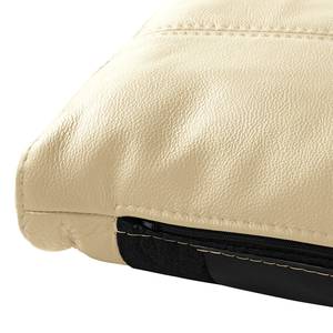 Coussins Lillian (lot de 2) Cuir véritable - Cuir véritable Neka : Crème