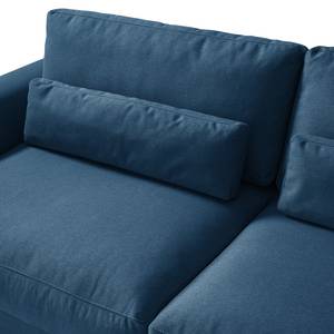 Modulsofa Willows (3-Sitzer) Webstoff - Webstoff Anda II: Blau - Armlehne davorstehend links