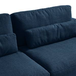 Modulsofa Willows (3-Sitzer) Webstoff - Webstoff Amila: Blau - Armlehne davorstehend rechts