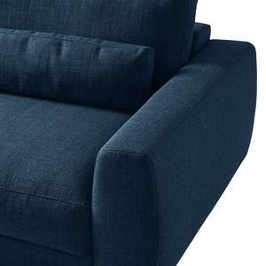 Modulsofa Willows (3-Sitzer) Webstoff - Webstoff Amila: Blau - Armlehne davorstehend rechts