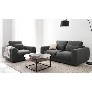 Fauteuil WILLOWS Geweven stof Amila: Grijs