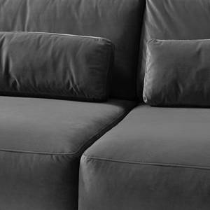 3-Sitzer Sofa WILLOWS Samt Shyla: Grau