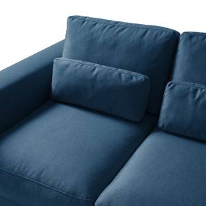Modulsofa Willows (2-Sitzer) Webstoff - Webstoff Anda II: Blau - Armlehne davorstehend links