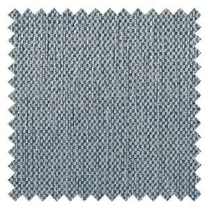 Fauteuil modulable BUCKLEY Tissu - Tissu Saia: Bleu jean - Accoudoir monté à droite (vu de face)
