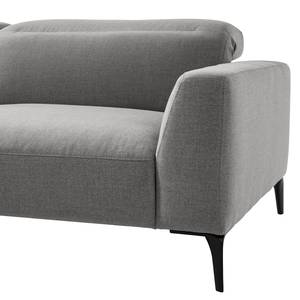3-Sitzer Sofa BERRIE Webstoff Milan: Hellgrau