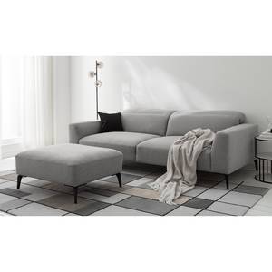 3-Sitzer Sofa BERRIE Webstoff Milan: Hellgrau
