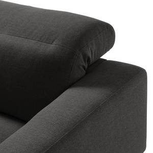 2-Sitzer Sofa BERRIE Webstoff Milan: Anthrazit