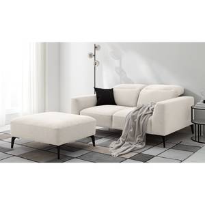 2-Sitzer Sofa BERRIE Webstoff Milan: Altweiß