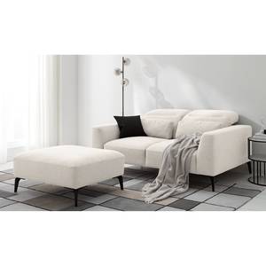 2-Sitzer Sofa BERRIE Webstoff Milan: Altweiß